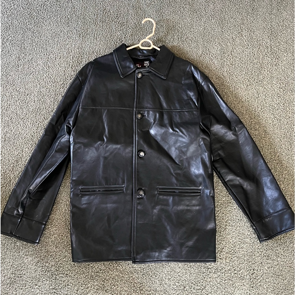 Gianni Versace 90s leather job